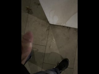 Twink Cum in Public City