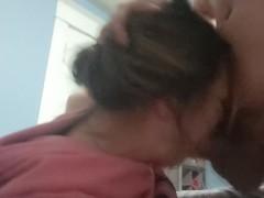 Video Aspiring porn actress aspirates on her boyfriends sperm during deepthroat throatpie