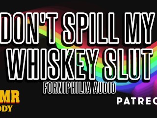 Don't Spill Daddy's Drink you Coffee Table Slut - Forniphilia Kink Audio