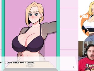 Android 18 Fucks While Krillin Isn't Home!  Android 18+