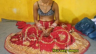 ハードコアクリアヒンディー語オーディオ(suhagrat 2022)でインドの妻の最初の夜のセックス