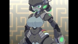 Robot Cowgirl With Furry Animation