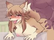 Preview 2 of furry animation Doggystyle creampie