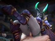 Preview 2 of Demon Dreadlord Jaina Proudmore big ass anal sex - Warcraft (Fpsblyck)