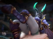 Preview 4 of Demon Dreadlord Jaina Proudmore big ass anal sex - Warcraft (Fpsblyck)