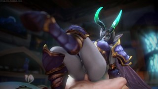 Demon Dreadlord Jaina Proudmore big ass anal sex - Warcraft (Fpsblyck)