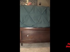 Jane Makes You Listen to Her Masturbate from Under the Bed!