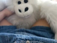 Plushie orgasm fun - Screenshot 10 of 16 - Dildo