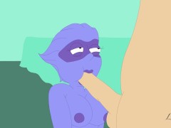 Futa Miranda meets an asari