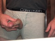 Preview 6 of Cumming And Pissing In My Underwear, Then Cumming Again Right After Because I Was So Horny