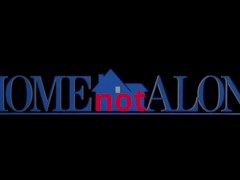 Video Home not Alone. Dirty anal Christmas story with Naughty stepdaughter while mom no see