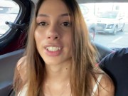 Preview 3 of BABY NICOLS FUCKING HER TINDER DATE ON AN UBER !!!!