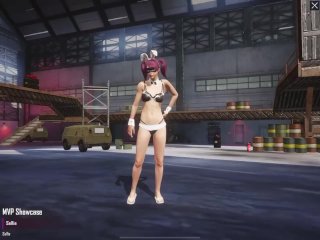 BGMI PUBG Mobile MVP animation Sexy Bunny Swimsuit