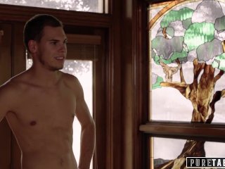 PURE TABOO Bisexual Couple Convinces Curious Exchange Student To Be Their New Third FULL SCENE! screenshot number 2