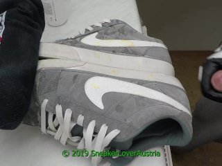 Nike Mrtyr Cumdump more cum with Leather Gloves