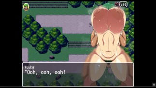 Yuka SSOTY [PornPlay Hentai game], эпизод 16, публичная прогулка обнаженной и грубый трах с незнаком