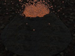 Volcano Eruption_Test_Kinda Failed