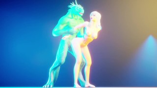 Furry Alien Impregnation PART 4 | sex standing