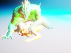 Furry Alien Impregnation PART 1 - Screenshot 10 of 16 - Oviposition