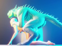 Furry Alien Impregnation PART 3 | doggy style