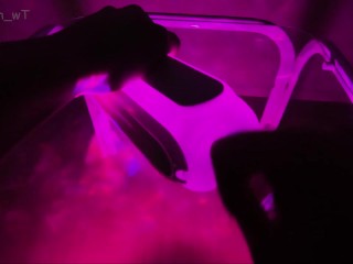 【ASMR/女性向け】ガラスのディルドであなたの一番奥までハメまくる。激しめピストンでイき地獄。【耳舐め/吐息あり】