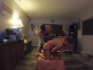 Sexy Joy Gets Her Ass Fingered and_Fucked by_the Neighbor_Pt. 1