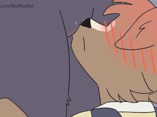 Kitty and Puppy 2 (Furry Hentai Animation)