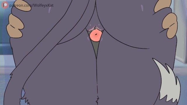 Кошечка и щенок 2 (Пушистая хентай-анимация)