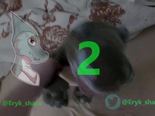 Green dinosaur Peeing#1