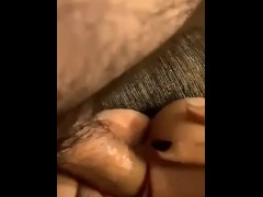 Cum all over my pussy 