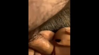 Cum all over my pussy 