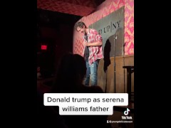 King Richard with Donald Trump as the dad