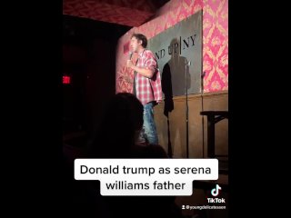 vertical video, serena williams, trump, stand up