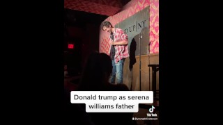 King Richard with Donald Trump as the dad