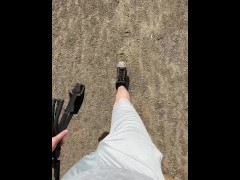 Video Getting Hard in Soft Shorts | Walking Freeballing HD 60fps