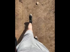 Getting Hard in Soft Shorts | Walking Freeballing HD 60fps - Screenshot 3 of 16 - Swaying