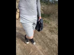 Getting Hard in Soft Shorts | Walking Freeballing HD 60fps - Screenshot 4 of 16 - Public