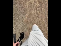Getting Hard in Soft Shorts | Walking Freeballing HD 60fps - Screenshot 9 of 16 - Public