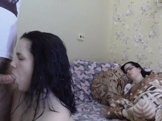 Step Sister_Sucks While Step Mom_Relaxes