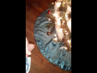 Getting hard underneath the Christmas tree. Come get you're package.