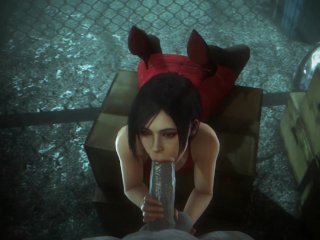 3d, pov, brunette, ada wong