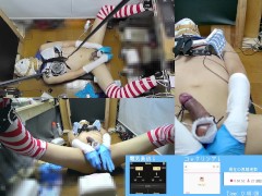 おちんちんとたまたまを電気責めされながらのアナルオナニー,女装,島風,アナニー,2021-09-25_1