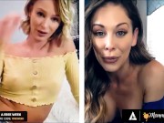 Preview 4 of MOMMYSGIRL Thirsty Emma Hix And Stepmom Cherie DeVille Share Their Wet Pussy On Cam