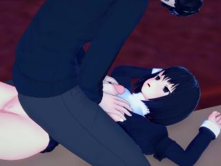 japanese uncensored, parody, hentai game, female orgasm