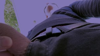 Backwards pissing dick