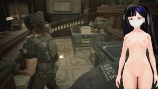 [vtuber]Miyu 玩 RE3 Remake （nudity Mod） [pt5]