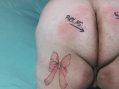 Mistress Spanks my Ass! I Almost Cry!
