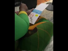 The house made of pussy juice- a picture made with my female ejaculate. 