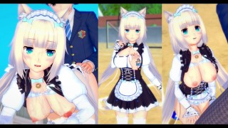 [Hentai Gra Koikatsu! ] Uprawiaj seks z Duże cycki NEKOPARA Vanilla.3DCG Erotyczne wideo anime.