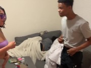 Preview 6 of Julz gotti throws lil d the goat throat in front of his gf